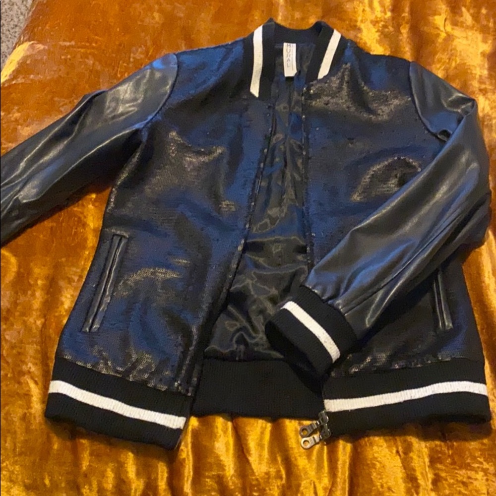 Sequin bomber